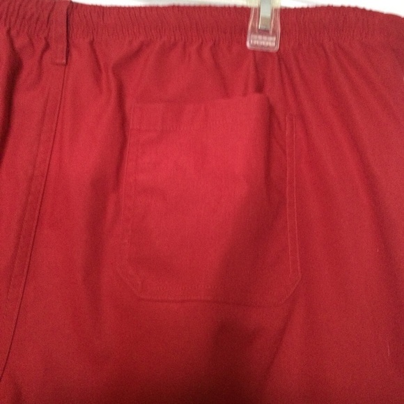 Options Red scrubs pants - Picture 8 of 11